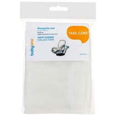 BabyOno Москитная сетка для автокресла белый