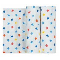 Многоразовые пеленки Чудо-Чадо Тренды фланель 120х90 набор 2 шт. звезды синие