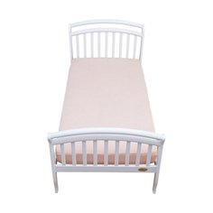 Простыня на резинке Giovanni Solid, трикотаж, 80 х 160 см, peach
