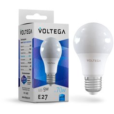 Лампочка Voltega LED E27 9W 8443