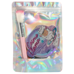 Beauty Fox Набор Cosmo Llama: запечённые румяна и кисть бежевый