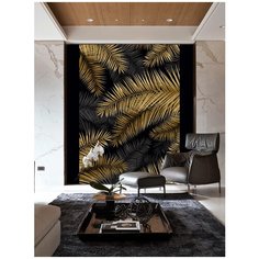 Фотообои / Тропические листья / 2 х 2,8 м (Ш х В) Youwall