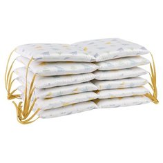 Бортик в кроватку из сатина с принтом Dinosauria world из коллекции Tiny world, 360х35х5 см Tkano