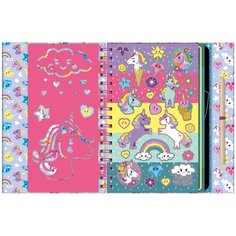 Набор для творчества «Альбом для граттажа» UNICORN SCRATCHBOOK Totum