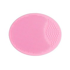 IRISK PROFESSIONAL Irisk, терка-скраб для лица/тела овальная, силиконовая (розовая)
