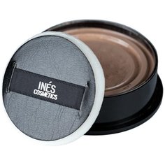 Ines Cosmetics Пудра рассыпчатая Matt perfect 02 выравнивающая