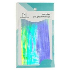 TNL PROFESSIONAL TNL, наклейки для дизайна ногтей (серебро)