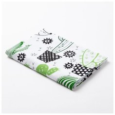 Пеленка Крошка Я "Кактусы и ежики", 75*120 см