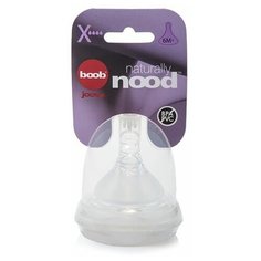 Соска Joovy Naturally Nood Nipple X-Cut 6мес+