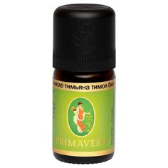 Эфирное масло ТИМЬЯНА ТИМОЛ био Primavera Life 5 мл