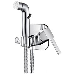 Встраиваемый смеситель с гигиеническим душем RUSH Capri CA1435-99 Хром