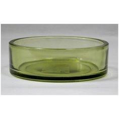 Кашпо чаша NinaGlass 83-077 d150 зеленый, стекло