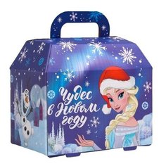 Коробка подарочная складная "Чудес в новом году", Холодное сердце, 15 x 10 x 9,5 см Сима ленд