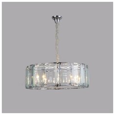 Подвесная люстра хрустальная Noventa OML-81513-10 (Omnilux)