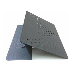 Подставка для ноутбука MOFT STAND без клейкой поверхности регулируемая настольная переносная, с двумя положениями, размер 24,4 x 17 см, цвет серый