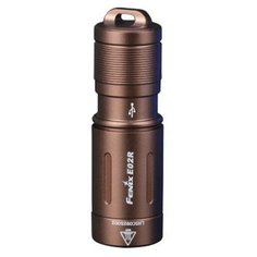 Фонарь Fenix E02R, коричневый