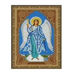 Алмазная мозаика «Ангел Хранитель» 20х30см с рамкой Molly