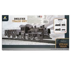 Железная дорога с паром (свет и звук) (1 паровоз + 5 вагонов) 1603C HK Industries