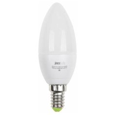 Лампа светодиодная PLED-ECO-C37 5Вт свеча 3000К тепл. бел. E14 400лм 220-240В JazzWay 1036834A (упаковка 10 шт)