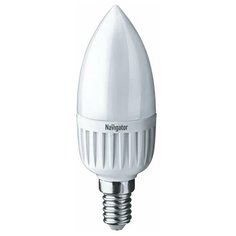 Лампа светодиодная 94 482 NLL-P-C37-5-230-4K-E14-FR 5Вт свеча 4000К бел. E14 370лм 220-240В Navigator 94482 (упаковка 10 шт)
