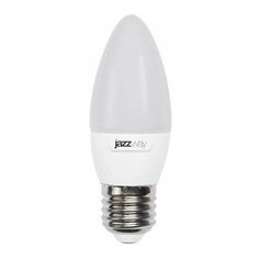 Лампа светодиодная PLED-SP C37 7Вт свеча 3000К тепл. бел. E27 530лм 230В JazzWay 1027825-2 (упаковка 10 шт)