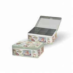 Коробка для чайных пакетиков серия Винтаж Easy Life