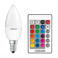 Лампа светодиодная LED STAR+ DIM с пультом B 25 4.5W/827 свеча 4.5Вт 2700К тепл. бел. E14 250лм 220-240В мат. пласт. OSRAM 4058075045736 (упаковка 10 шт) Ledvance