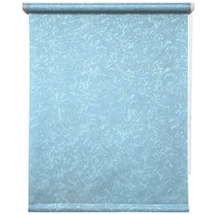 7656. Рулонная штора 080х175 Фрост голубой Уют