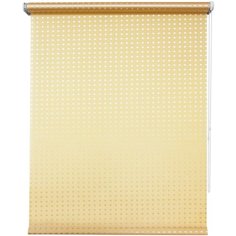 7703. Рулонная штора 100х175 Плаза бежевый Уют