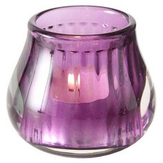 Подсвечник под чайную свечу Омский свечной Элисон 7x8cm Lilac 1016387