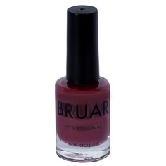 Лак для ногтей BRUAR BR024, оттенок: винный, 11 мл.