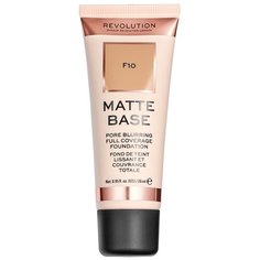 REVOLUTION Тональный крем Matte Base Foundation, 28 мл, оттенок: F10