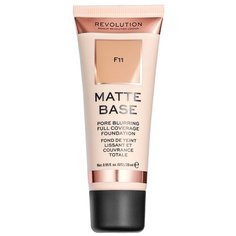 REVOLUTION Тональный крем Matte Base Foundation, 28 мл, оттенок: F11