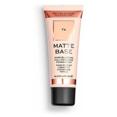 REVOLUTION Тональный крем Matte Base Foundation, 28 мл, оттенок: F6