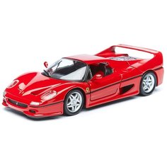 Bburago Коллекционная машинка Феррари 1:24 Ferrari F50, красная