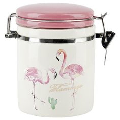 Банка для сыпучих продуктов "Фламинго", 700 мл ENS