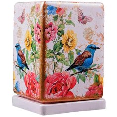 Горшок цветочный "Кубик" птичка, 2 л 4093041 Сима ленд