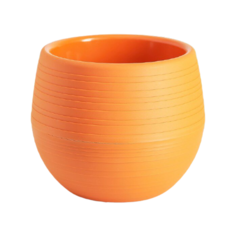 Горшок Петропласт Япония 16 х 16 х 14 см бежевый