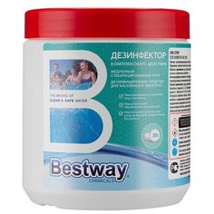 Дезинфектор комплексного действия Bestway. Медленный стабилизированный хлор.