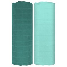Многоразовые пеленки Tommy Lise Mangrove Green Set 70х70 зелeный 2 шт. 1 шт.