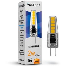 Лампочка Voltega LED G4 2W 7144
