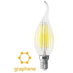 Лампочка светодиодная Voltega Candle wind 9W Graphene, 7132, 6,5W, E14