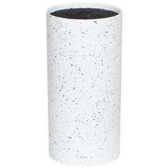 Подставка для ножей Daniks Белый гранит YW-ST046-3, 11.3х22.4 см