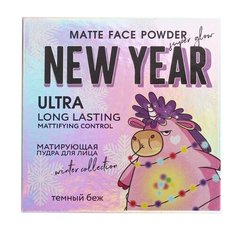Beauty Fox Матирующая пудра для лица Your New Year Must Have средний беж