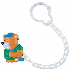 Клипса-держатель для пустышек Canpol babies Animals, рисунок: Мишка (250930401)