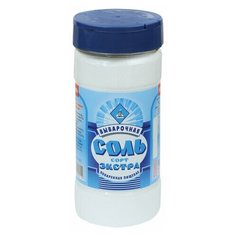 Соль пищевая 500 г "Экстра", пластиковая баночка с дозатором, 4 шт. Salina