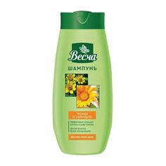 Шампунь 430 мл весна "Череда и календула", для всех типов волос, 7129, 2 шт.