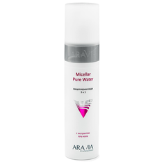 ARAVIA Aravia, Micellar Pure Water - мицеллярная вода 3в1 (экстракт готу кола), 250 мл