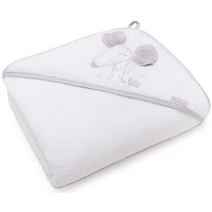 Perina Полотенце Мышка банное 95х95 см белый