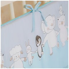 Бортик в кроватку Pituso сатин классика Лучшие друзья